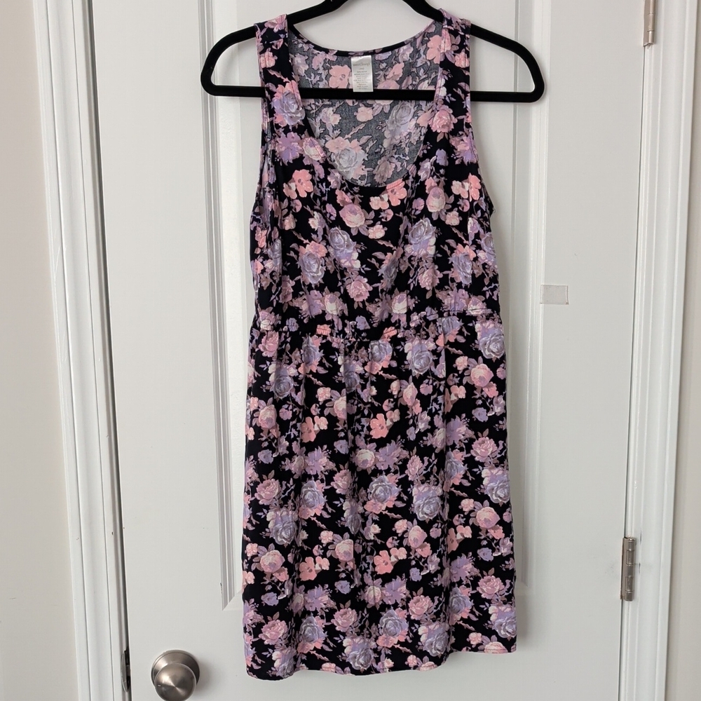 Westloop Women's  Floral Sleeveless Tunic Dress Size Large